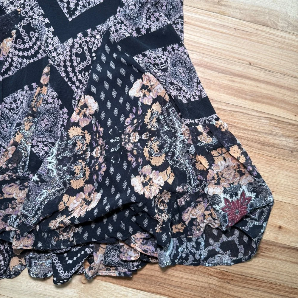 Free People Seven Wonders Mini Boho Dress